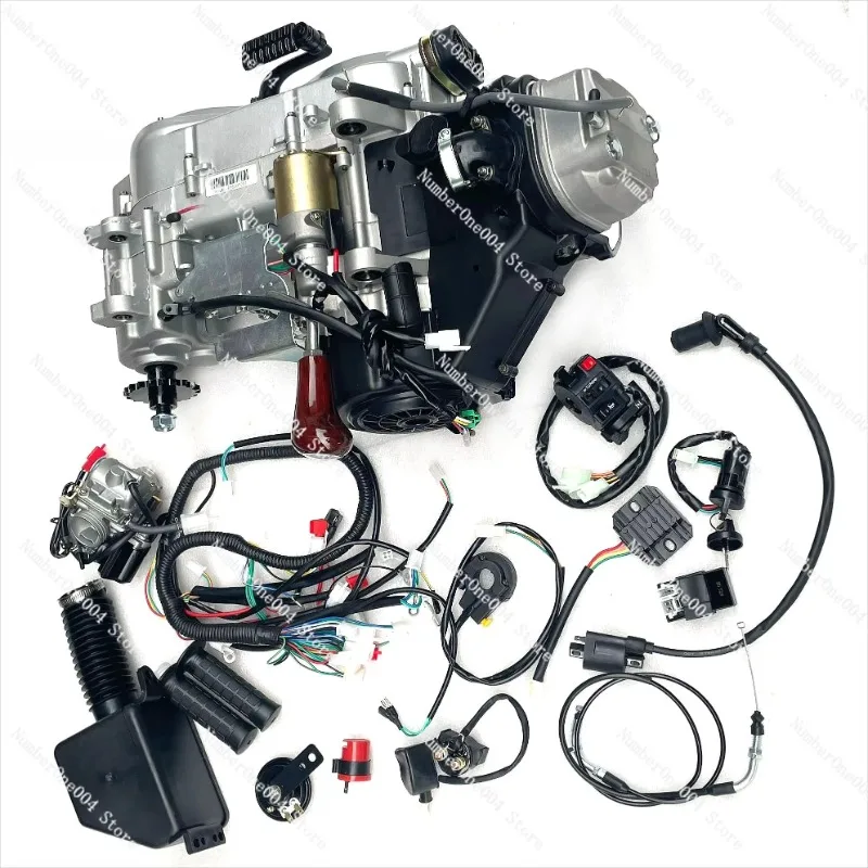 Motorcycle Gear Youtube - Four-Wheel ATV Steel Tube Kart 150-200cc