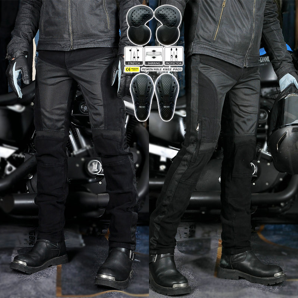 Motorcycle Gear Jeans - Motorcycle Riding Pants for Men Summer
