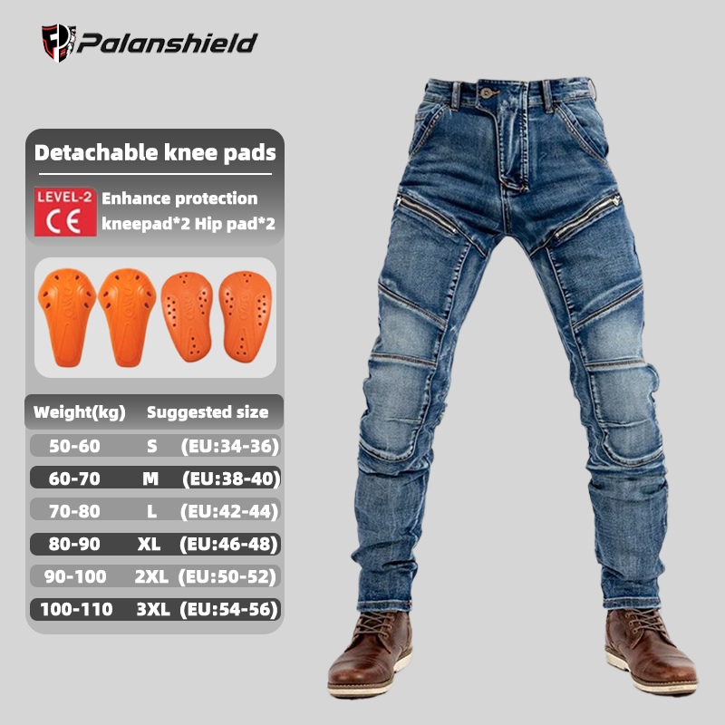 Men Moto Jeans Motorcycle Pant - Motorcycle Gear Jeans review and price