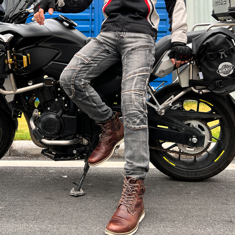 Men Moto Jeans Motorcycle Pant - Motorcycle Gear Jeans review and price