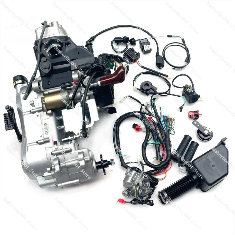 Four-Wheel ATV Steel Tube Kart - Motorcycle Gear Youtube review and price