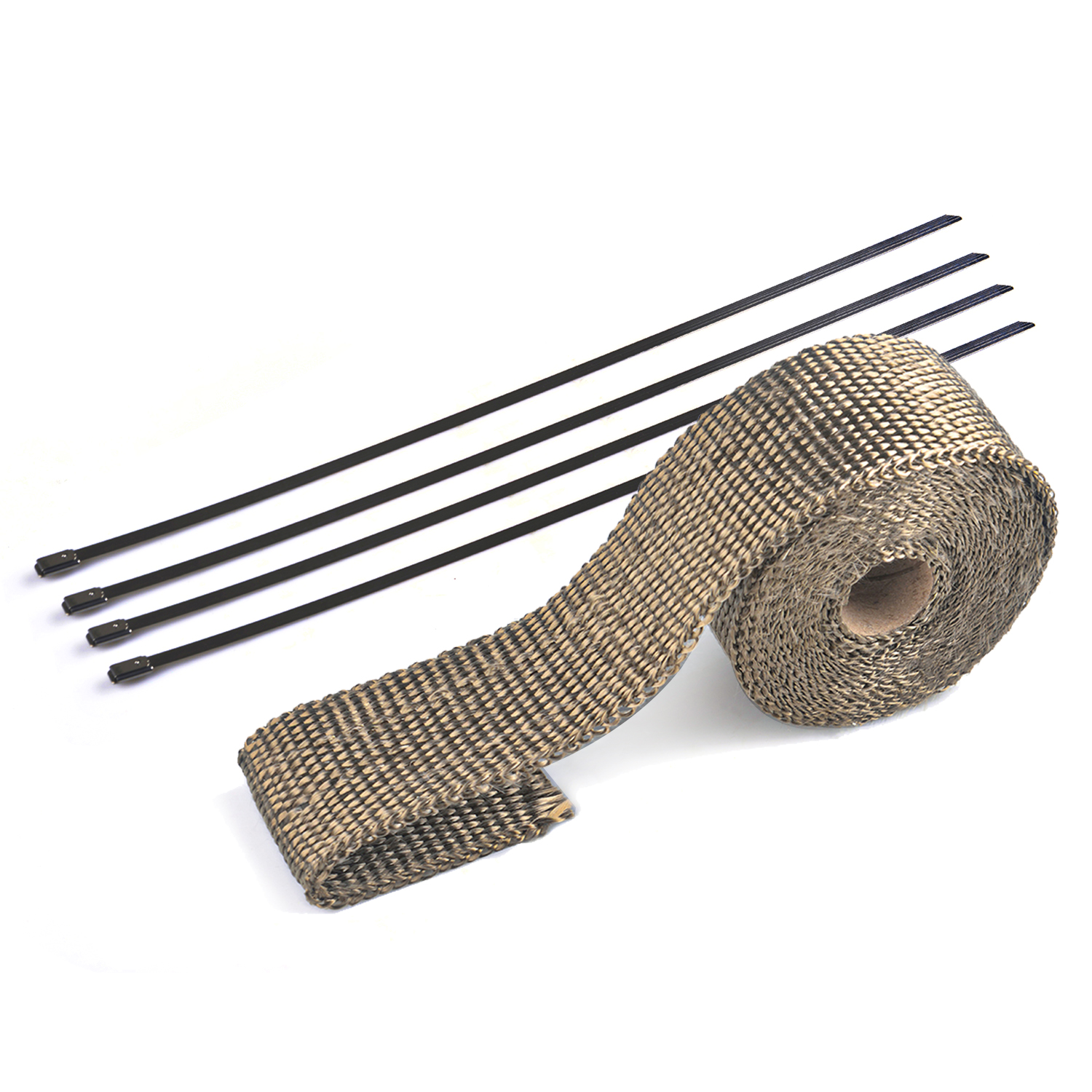 50MM x 5M Black/Titanium Exhau - Exhaust Wrap Titanium review and price