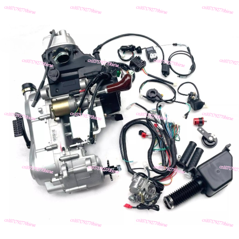 Four-Wheel ATV Steel Tube Kart - Motorcycle Gear Youtube review and price
