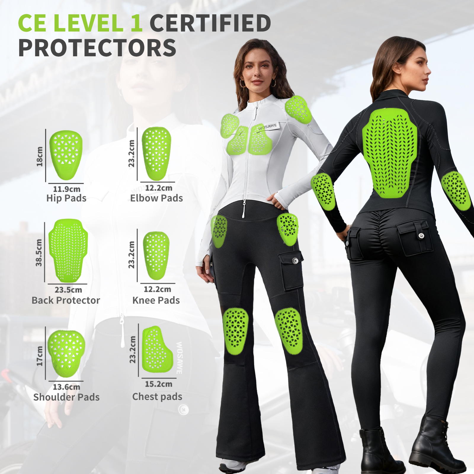 WOSAWE Motorcycle Jacket Inser - Motorcycle Gear For Sale review and price