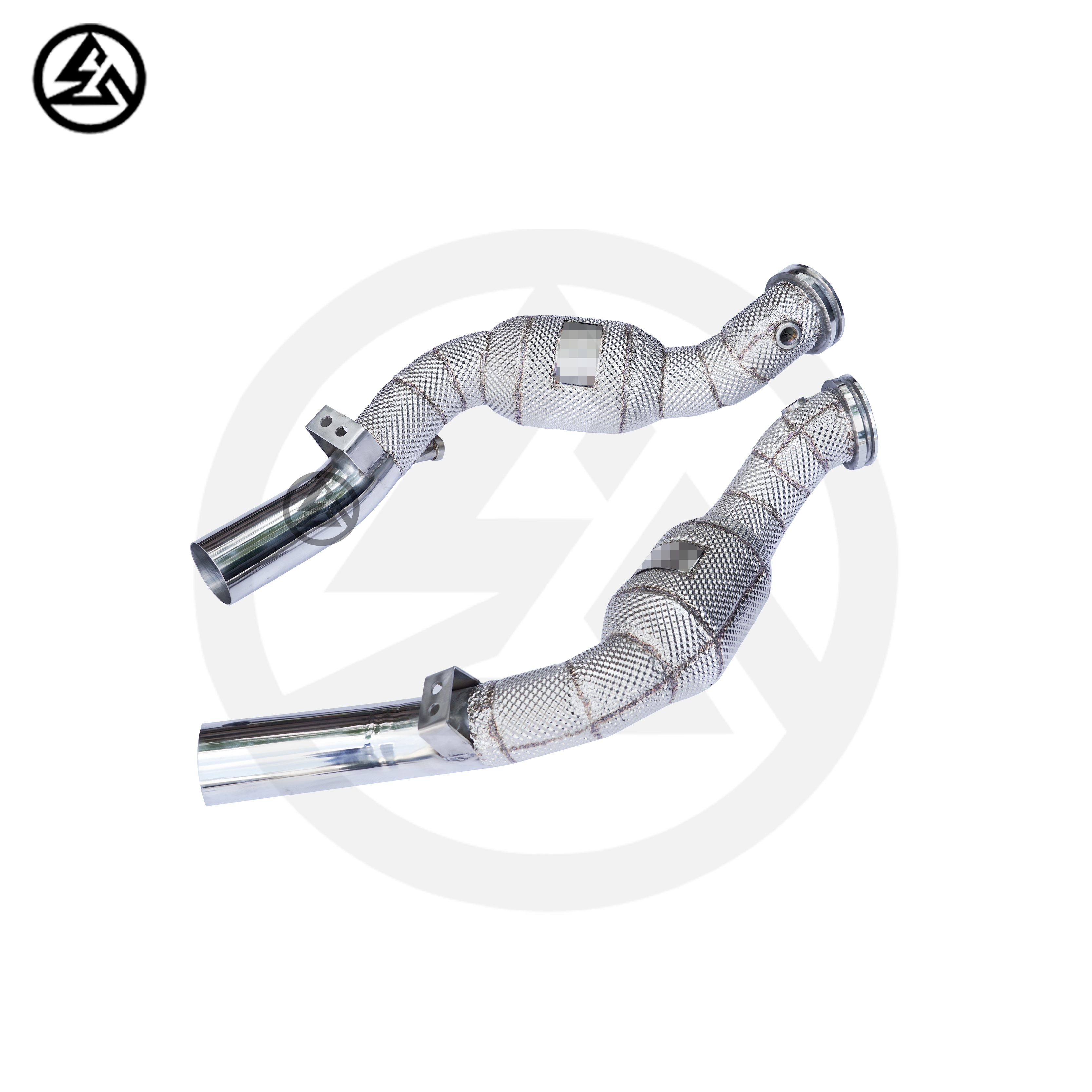 Hot Heat Wrapped Sport Downpip - Exhaust Wrap Titanium review and price