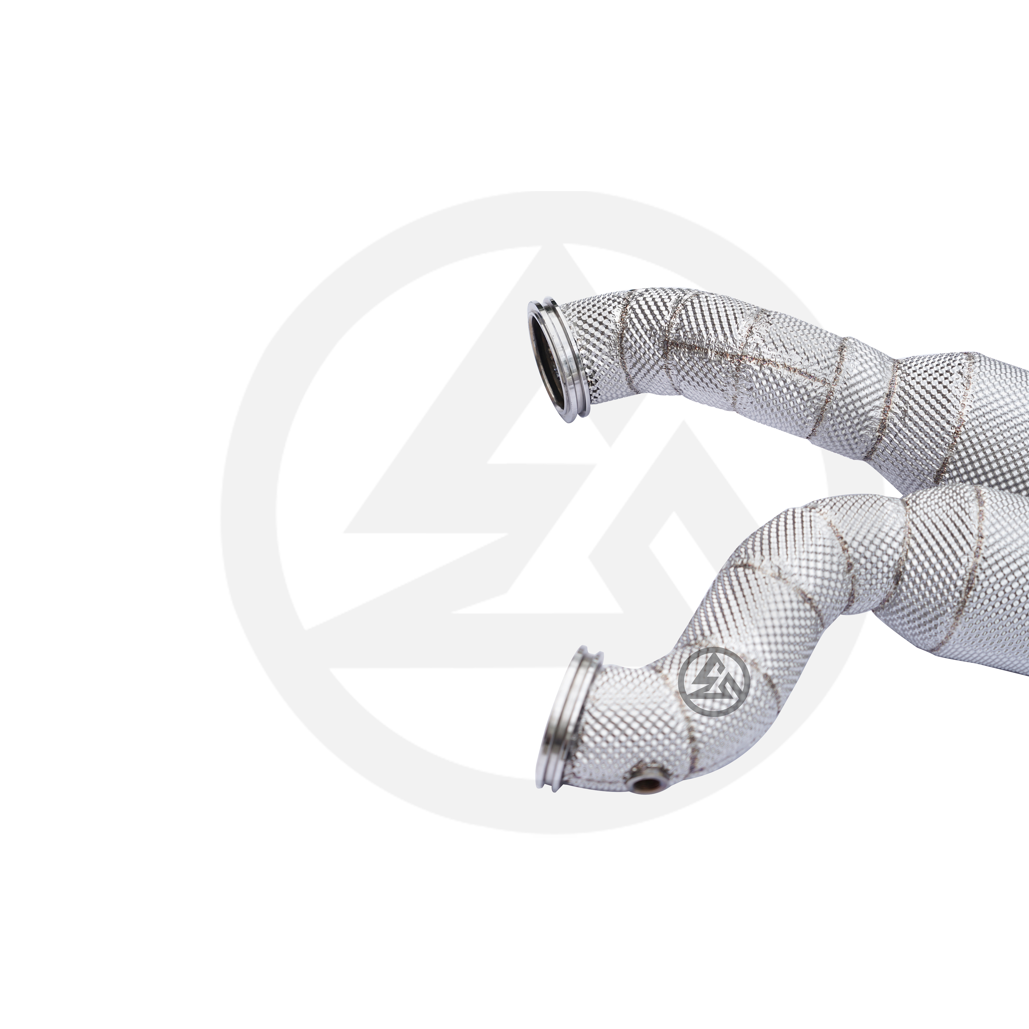 Hot Heat Wrapped Sport Downpip - Exhaust Wrap Titanium review and price
