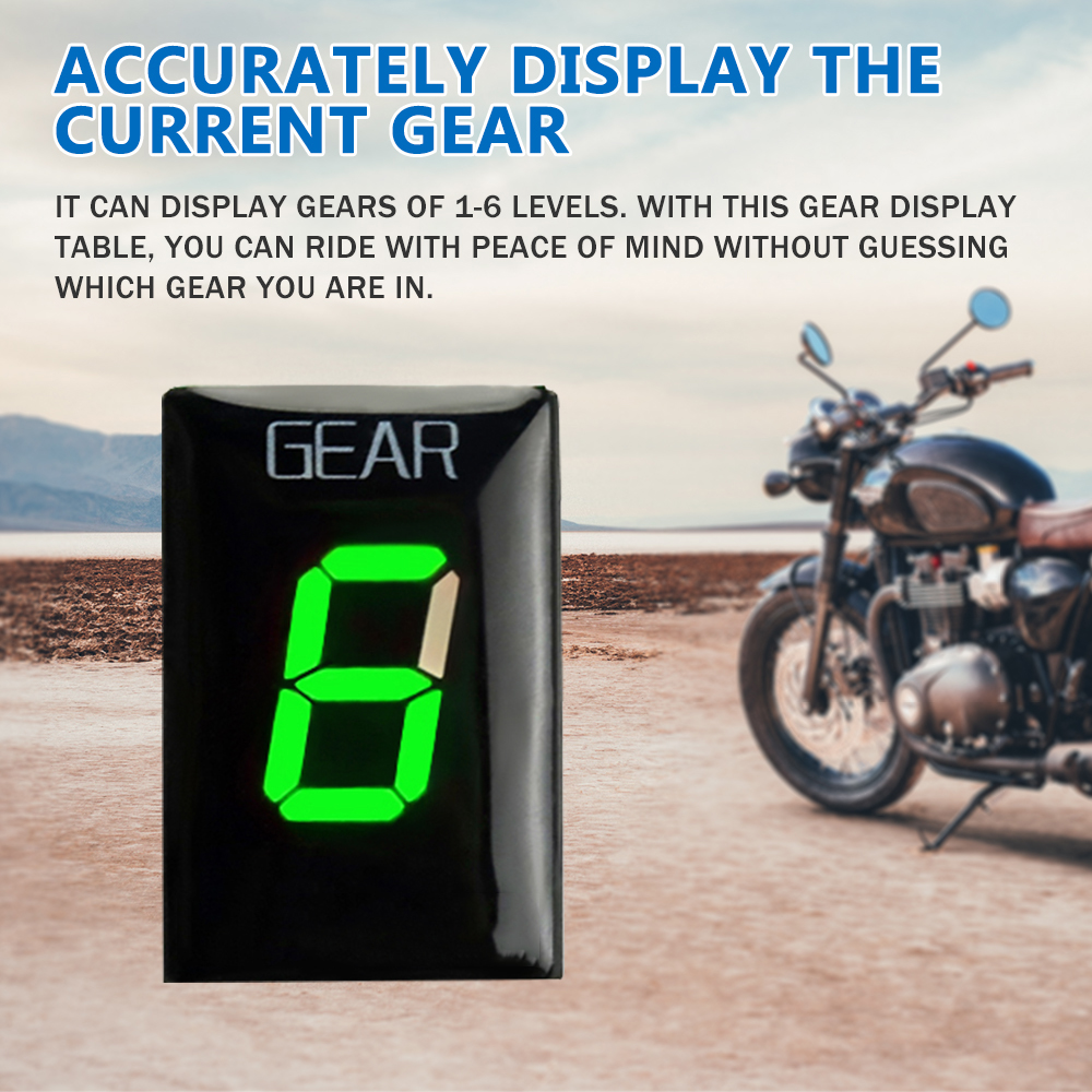For Kawasaki ER6N ER-6F Z1000S - Gear Indicator Display review and price
