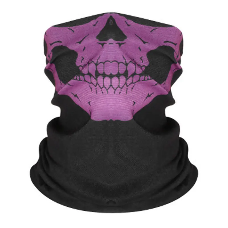 Skull Print Balaclava Face Mas - Motorcycle Gear Youtube review and price