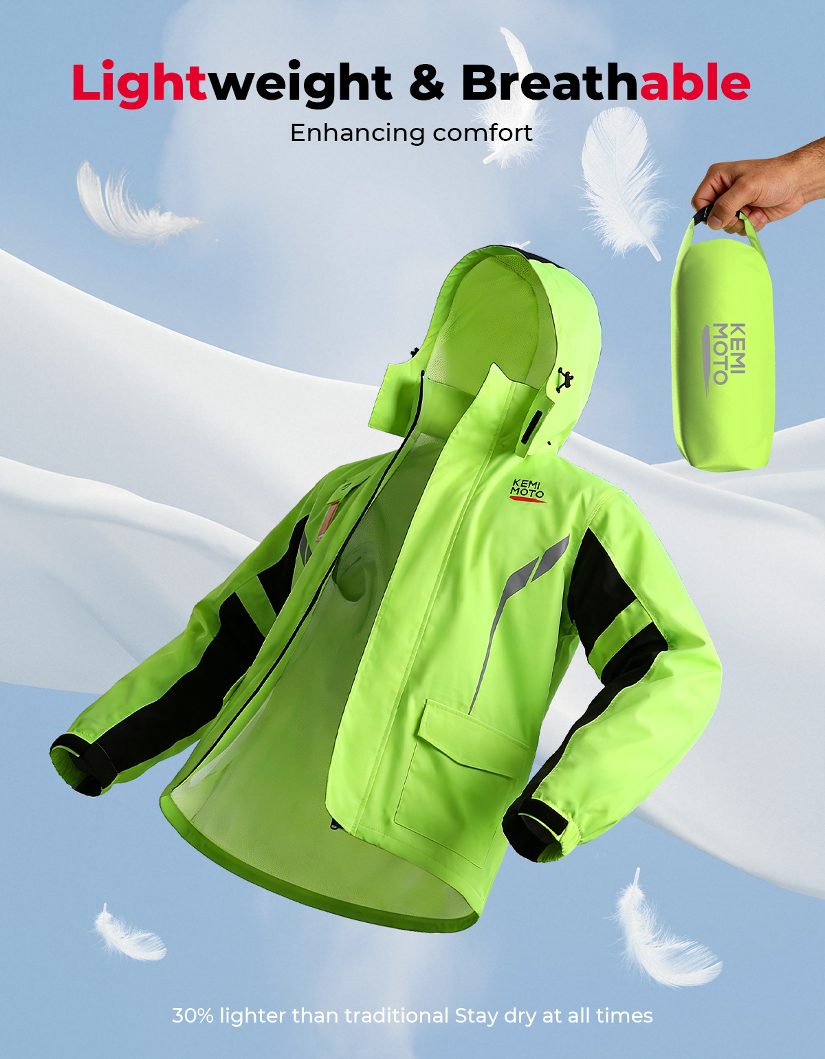KEMIMOTO Unisex Waterproof Rai - Motorcycle Gear For Sale review and price