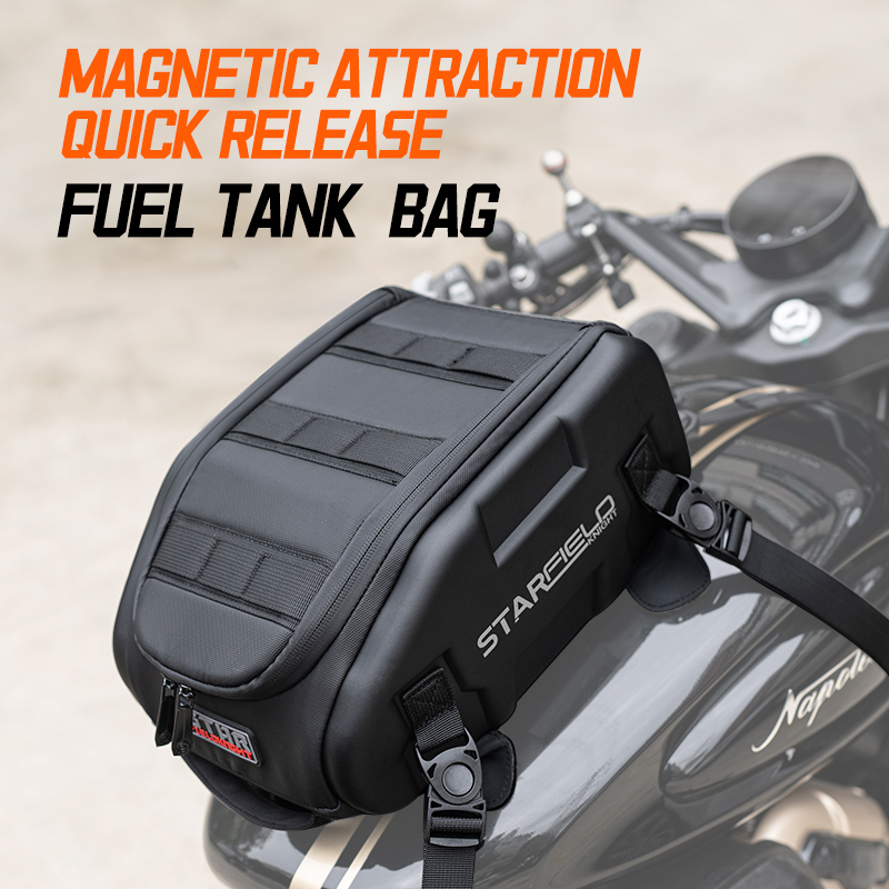 SFK Black Motorcycle Bag Front - Motorcycle Gear Wardrobe review and price