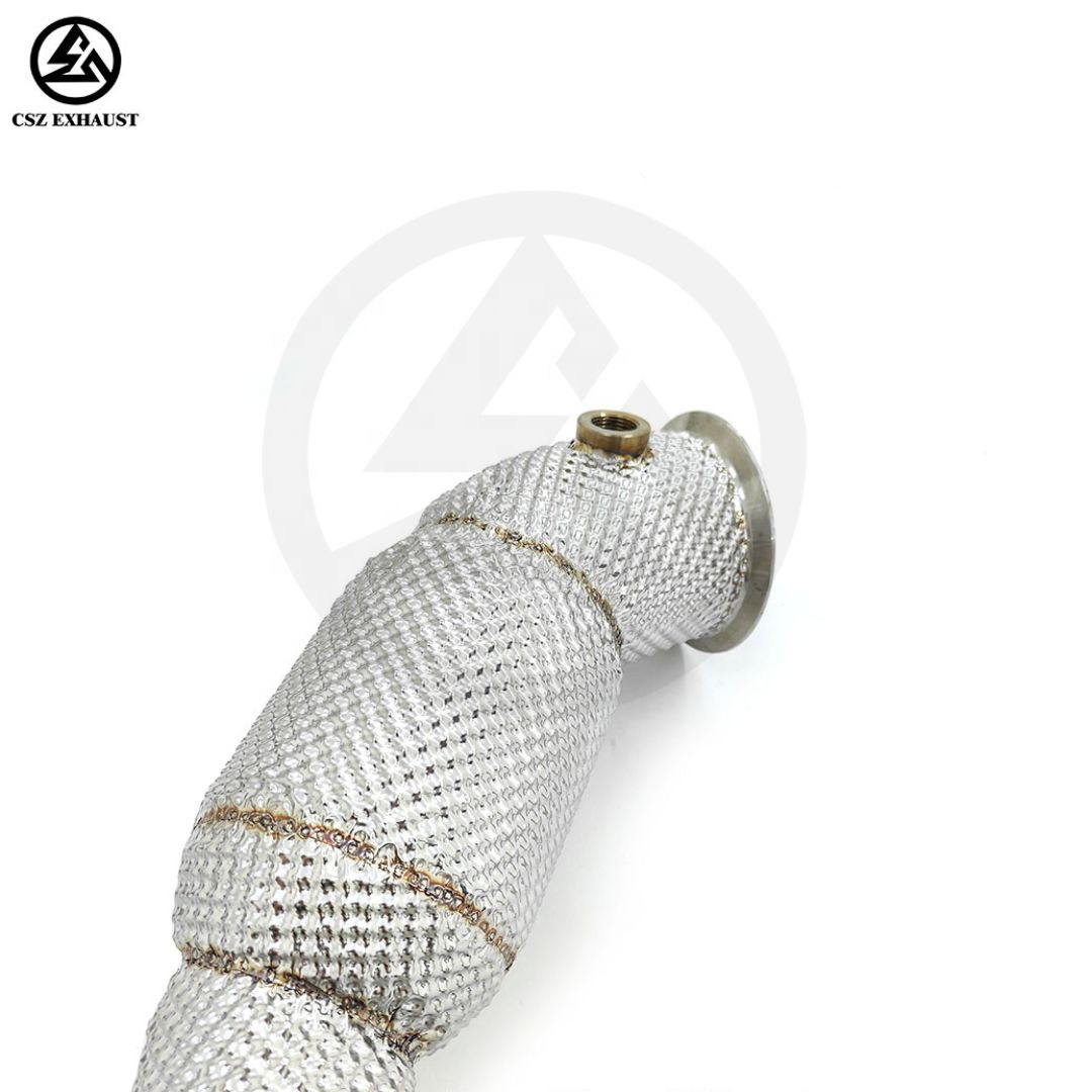Exhaust Sport Cat Down Pipes f - Exhaust Wrap Titanium review and price