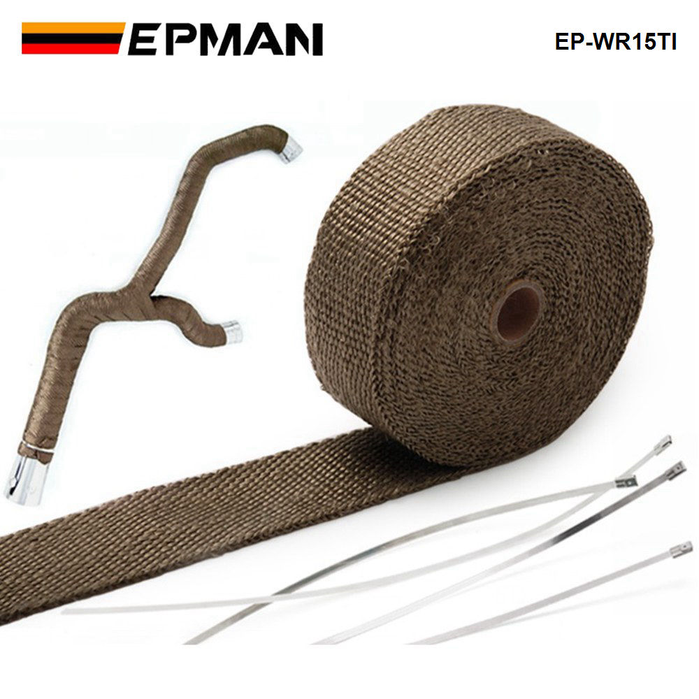 Titanium Turbo Manifold Heat E - Exhaust Wrap Titanium review and price