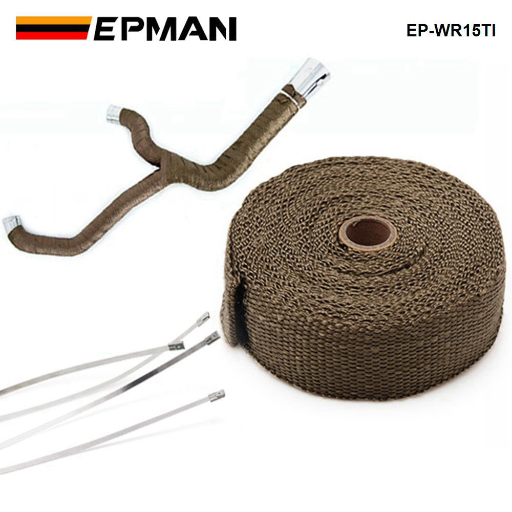 Titanium Turbo Manifold Heat E - Exhaust Wrap Titanium review and price